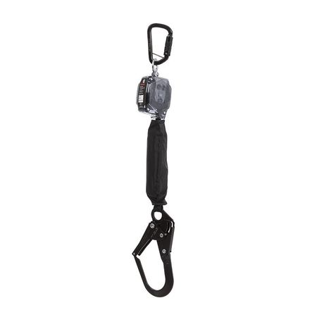 Tetha Bloq 2M Self Retracting Lifeline C/W 1 X Triple Action Karabiner And 1 X Double Action Scaff Hook IRW200TBKTSD
