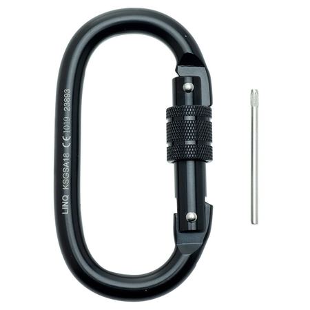 Karabiner - Screw Gate Steel Alloy 18mm KSGSA18