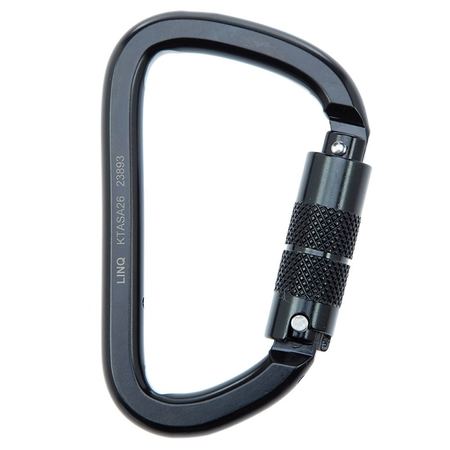 Karabiner - Triple Action Steel Alloy 26mm KTASA26