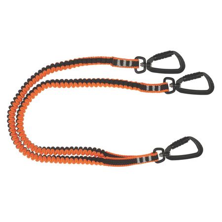 Twin Tail Tool Lanyard With 3 X Double Action Karabiners TL2TTKDKD