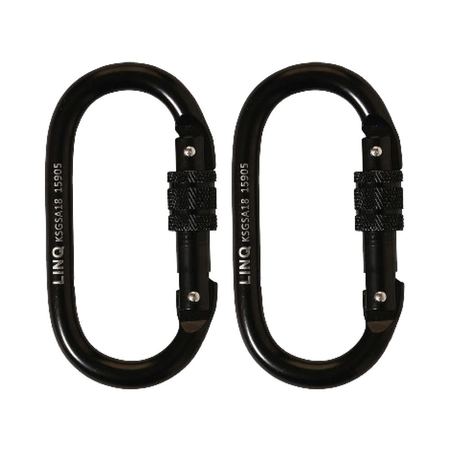 Elite Single Leg Shock Absorbing 2M Adjustable Lanyard With Hardware Ks X2 WLA1KSKS