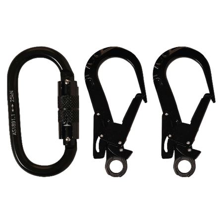 Elite Double Leg Elasticated Lanyard With Hardware Kd & St X2 WLE2KDST