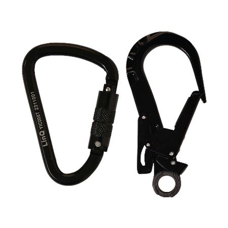 Elite Single Leg Shock Absorbing Webbing Lanyard With Hardware Kt & St WLO1KTST