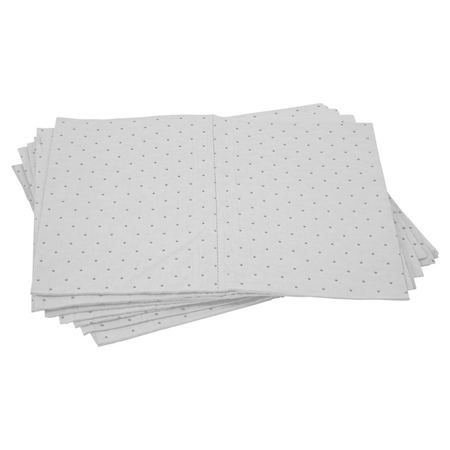 White Oil/Fuel Absorbent Pad - 300Gsm Pk/10 APW300