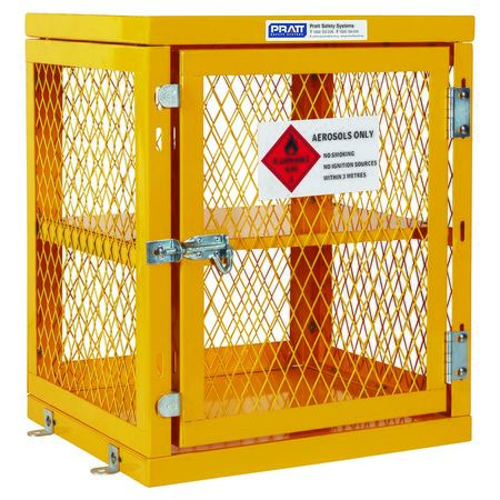 Aerosol Storage Cage. 2 Storage Level Up To 84 Cans. (Comes Flat Packed - Assembly Required) PSGC2A-FP