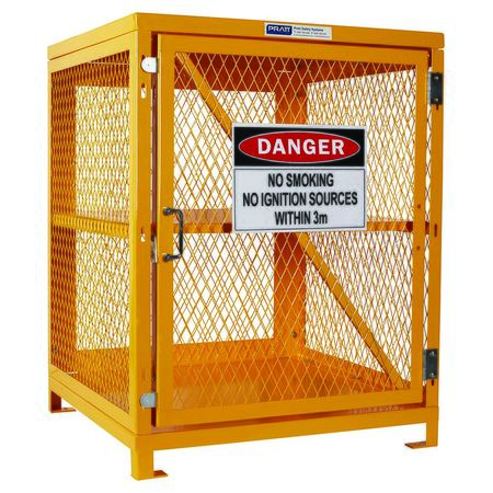Aerosol Storage Cage. 2 Storage Levels Up To 200 Cans. (Comes Flat Packed - Assembly Required) PSGC4A-FP