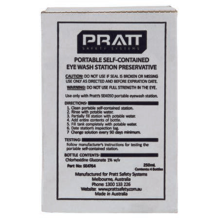 Water Preservative Solution 4 X 250Ml Bottles SE4764