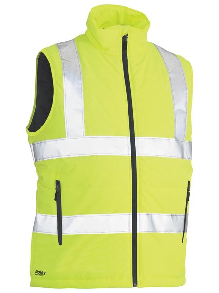 Taped Hi Vis Puffer Vest BV329HT