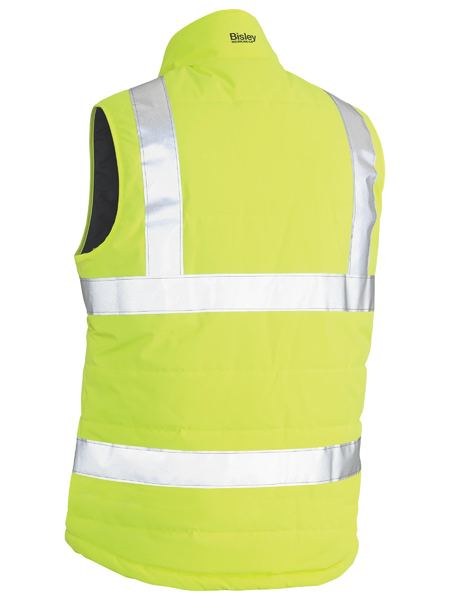 Taped Hi Vis Puffer Vest BV329HT