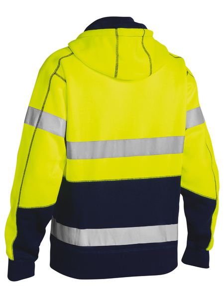 Bisley BK6819T Taped Hi Vis Fleece Hoodie