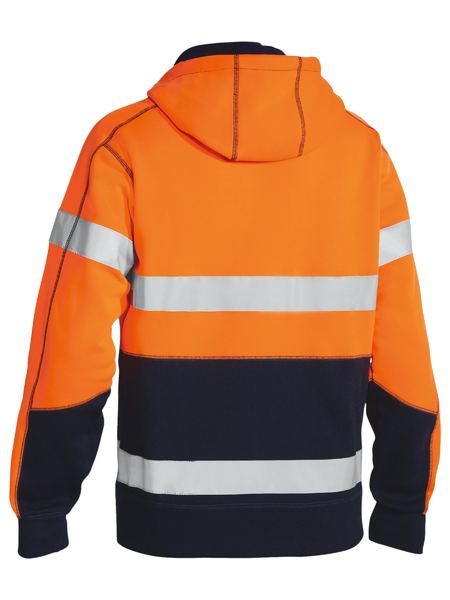 Bisley BK6819T Taped Hi Vis Fleece Hoodie