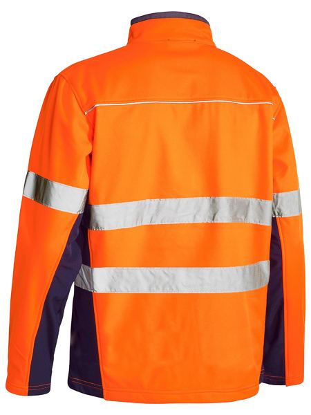 Bisley BJ6059T Taped Hi Vis Soft Shell Jacket