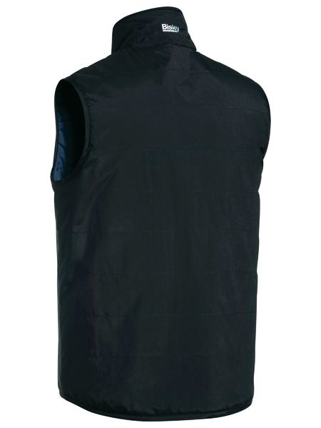Black Reversible Puffer Vest BV0328