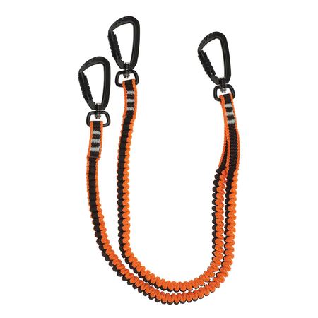 Twin Tail Tool Lanyard With 3 X Double Action Karabiners TL2TTKDKD
