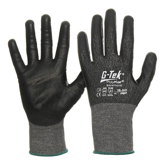G-Tek Polykor Barehand Cut D Glove 16-541