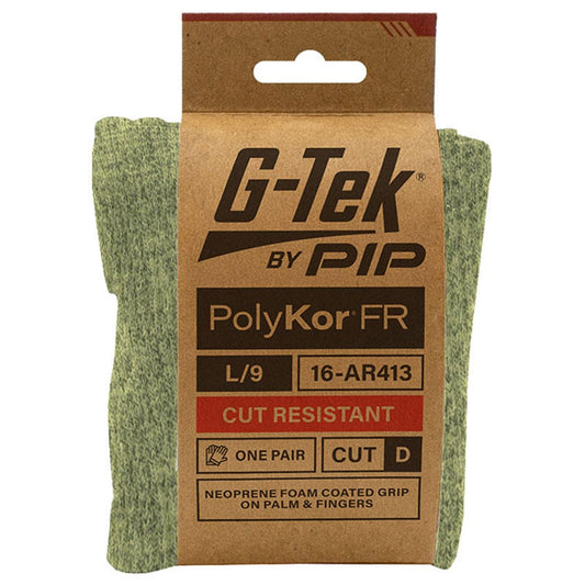 G-Tek PolyKor ARAMID 13G Cut D ARC/FR Glove 16-AR413