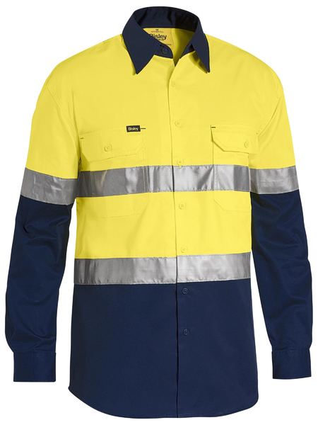 Bisley BS6696T Taped Hi Vis Cool Lightweight Shirt