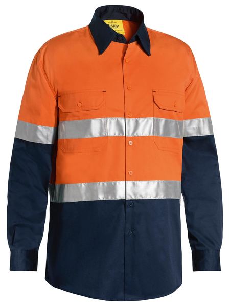 Bisley BS6696T Taped Hi Vis Cool Lightweight Shirt