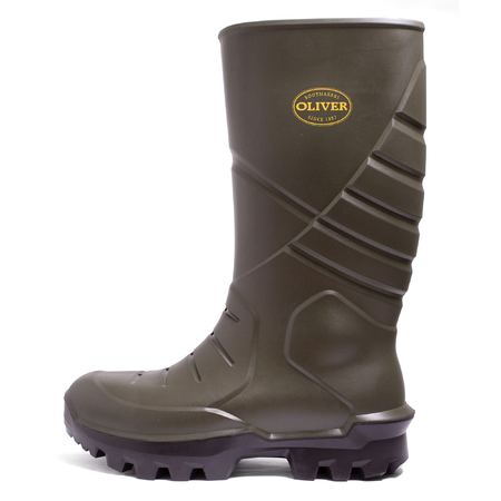 Oliver Safety Green PU Gumboots