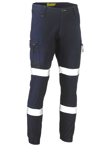 Bisley BPC6334T Flx and Move™ Taped Stretch Cargo Cuffed Pants