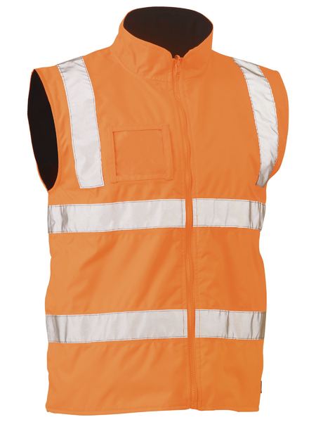Taped Hi Vis Rail Wet Weather Vest BV0364T