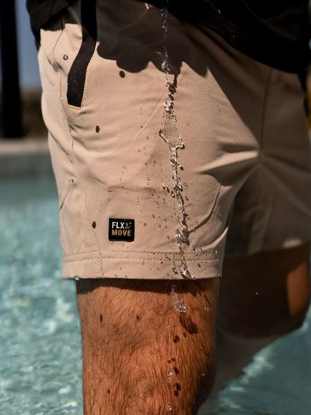 Bisley Flx & Move™ 4-Way Stretch Elastic Waist Short BSH1331