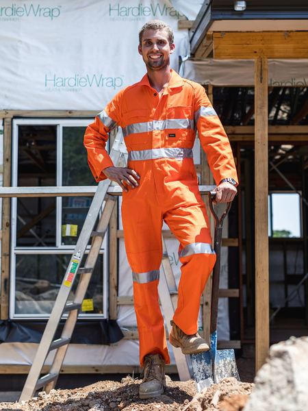 Bisley BC6718TWTaped Hi Vis Lightweight Coverall