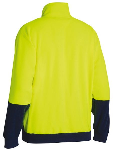 Bisley BK6889 Hi Vis Polar fleece Zip Pullover