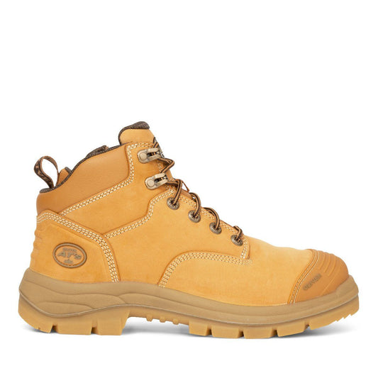 Oliver 55-330Z 130mm Wheat Lace/Zip Safety Boot