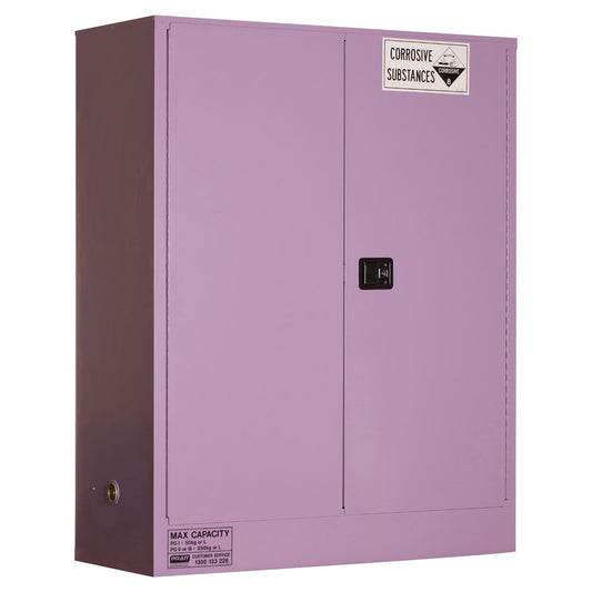 Corrosive Substance Storage Cabinet: Metal - 350L - 2 Doors - 3 Shelves 5560ASPH