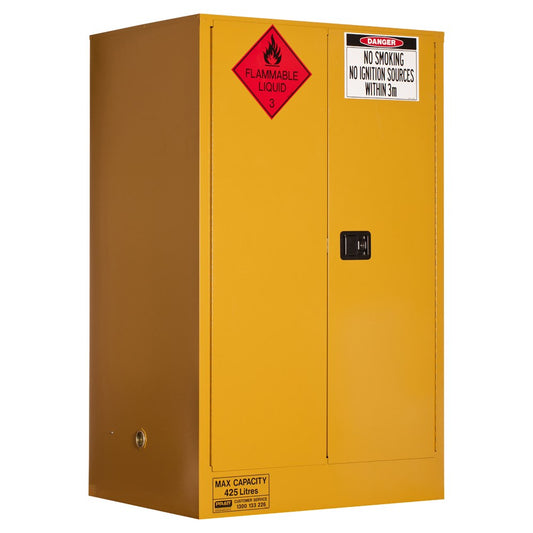 Flammable Liquid Storage Cabinet: 425L - 2 Doors - 3 Shelves 5590AS