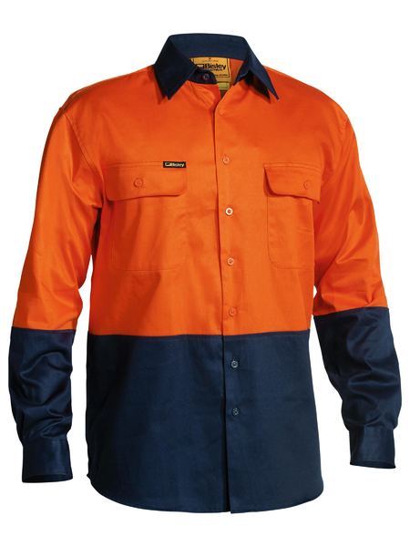 Bisley BS6267 HI Vis Drill Shirt