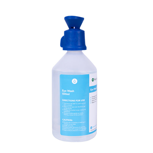 Saline Eye Rinse with Eye Cap 500ml 101863