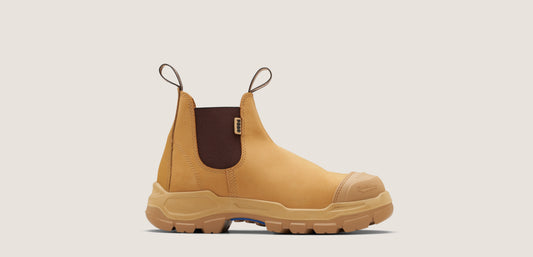 Blundstone 9000 Rotoflex Wheat Elastic Sided Safety Boot
