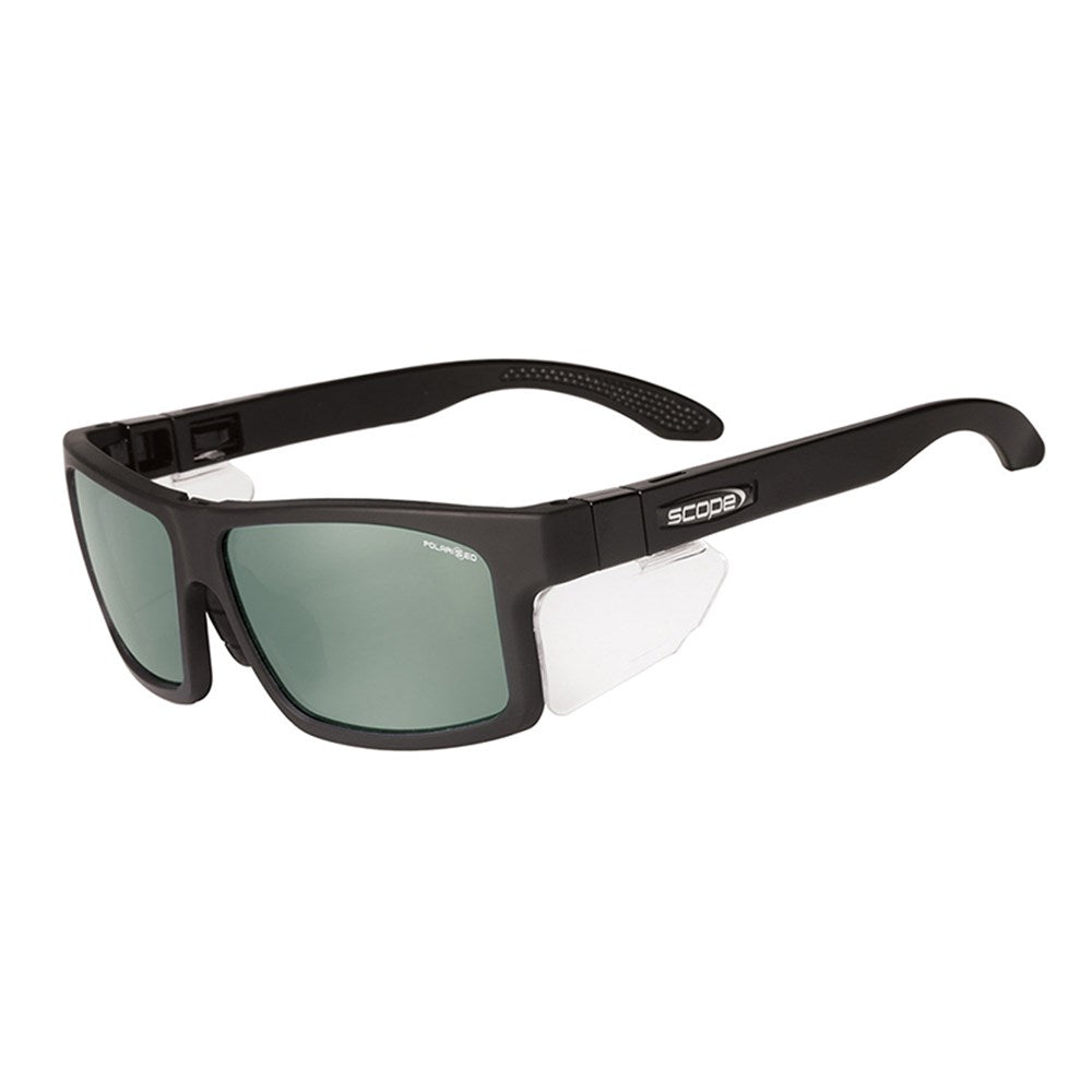 Scope 900P Cross Fit Frozen Blk Frame Polarised Lens/Inc X-Fit Temples