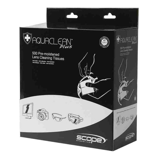 Aqua Clean Plus Dispenser Box - 500 Pre-Moistened Wipes AC500