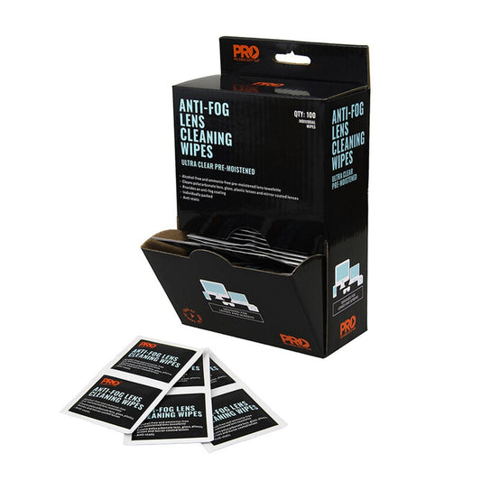 Anti-Fog Lens Wipes 100 Pack AFW100