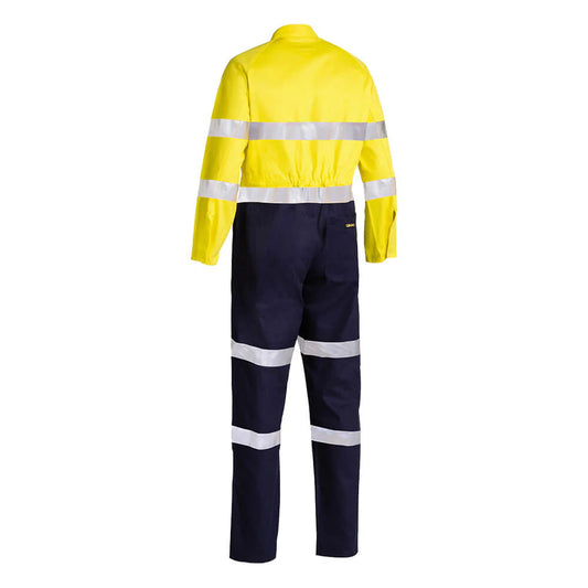 Bisley BC6357TTaped Hi Vis Drill Coverall