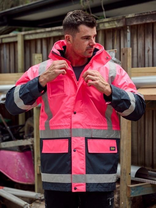 Bisley BK6975 Taped 5 In 1 Rain Jacket