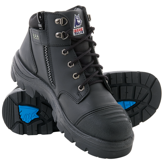 Steel Blue Parkes Zip Scuff Safety Boots 312658