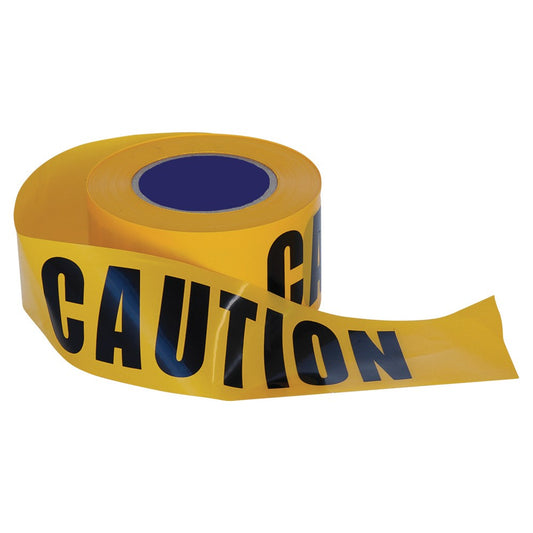 Barricade Tape - 100M X 75Mm Caution Print CT10075