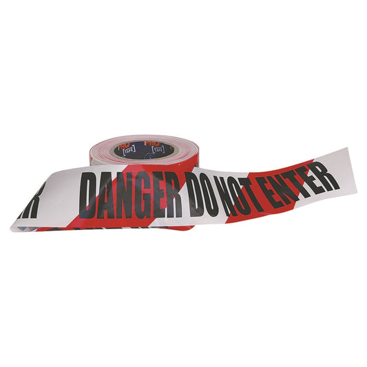 Barricade Tape - 100M X 75Mm Danger Do Not Enter Print DDNET10075