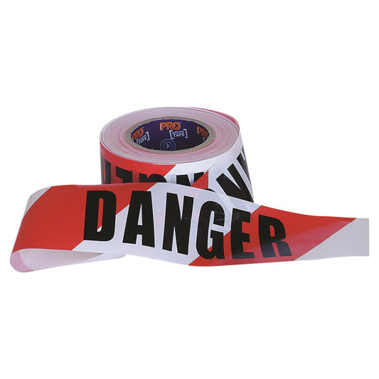 Barricade Tape - 100M X 75Mm Danger Print DT10075