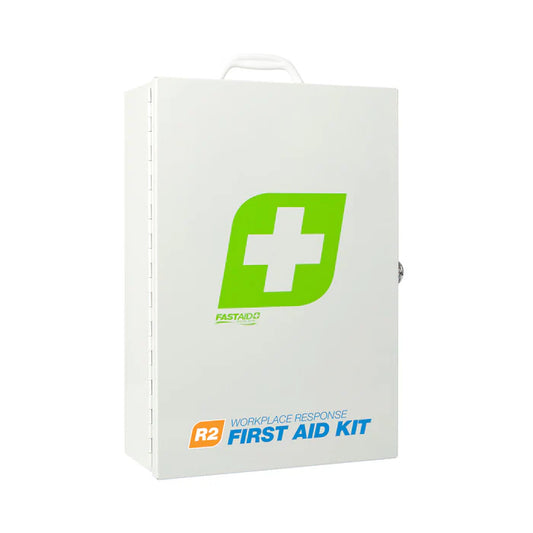 FastAid R2 Workplace Response™ Metal Cabinet First Aid Kit (low risk) FAR210