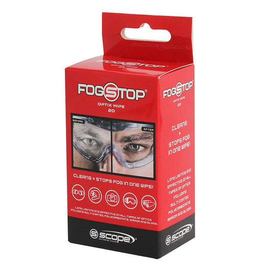 Fog Stop Optix Wipes / Pack 20 FS-20