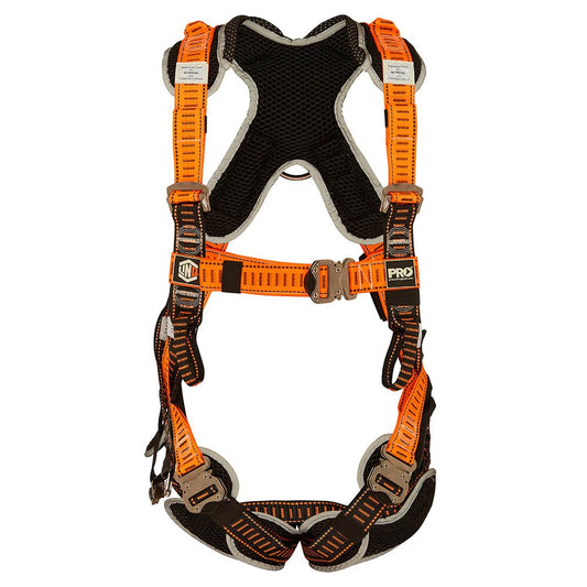 Elite Riggers Harness Stainless Steel - Standard (M - L) Cw Harness Bag (Nbhar) H301SS