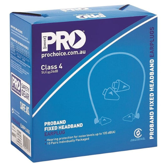 Proband Fixed Headband Earplugs Class 4 -24Db HBEPA