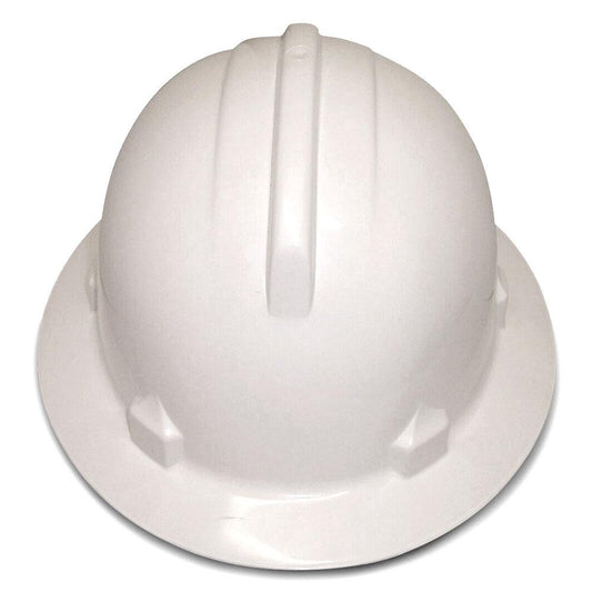 SAFETY HAT FULL BRIM ABS WHITE 3M HH40