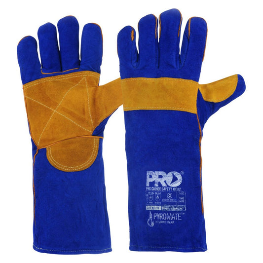 Pyromate Blue Heeler - Blue & Gold Kevlar Large KBW16E