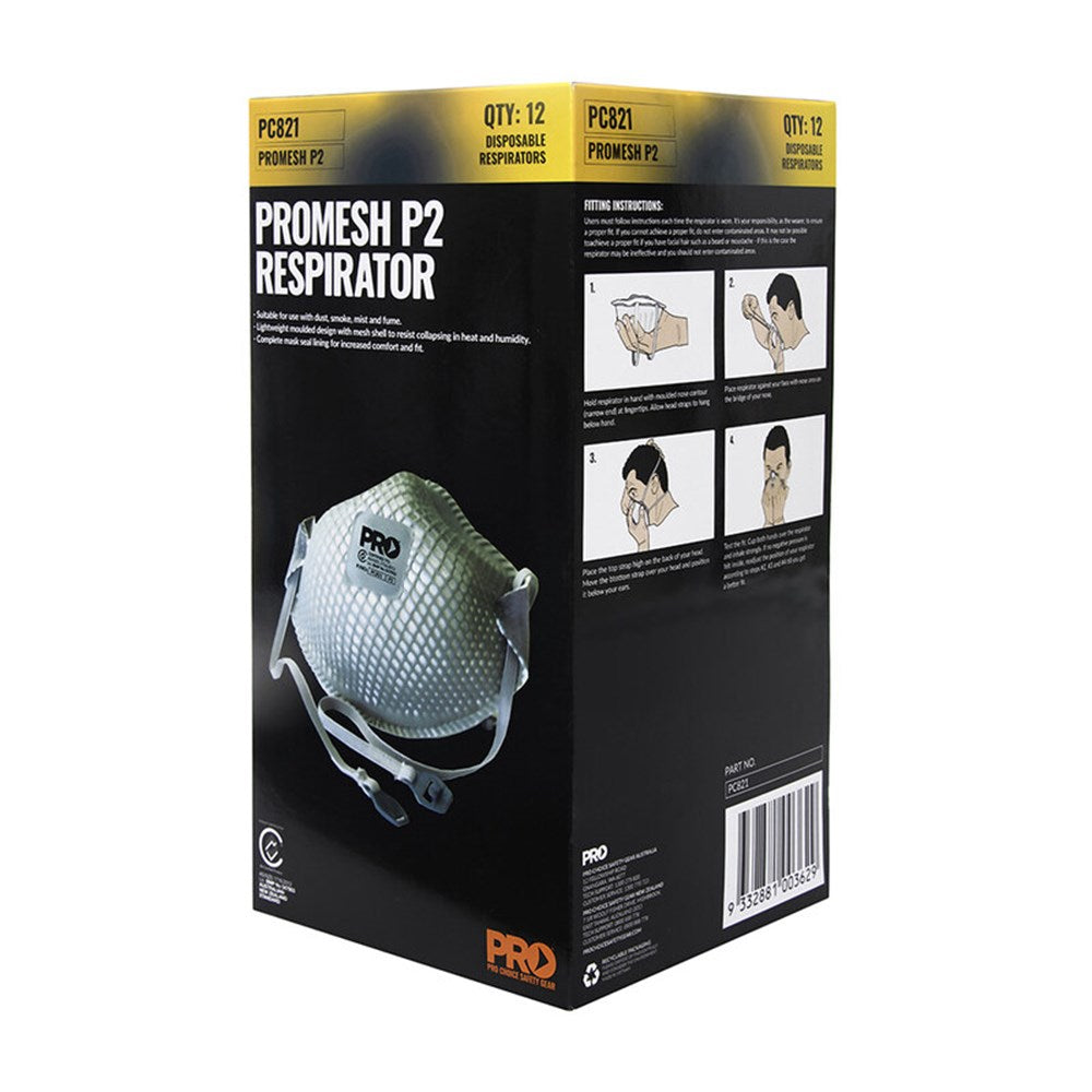 Dust Masks Promesh P2 PC821